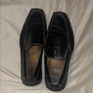 Cole Haan Men's Black Leather Nike Air Loafers